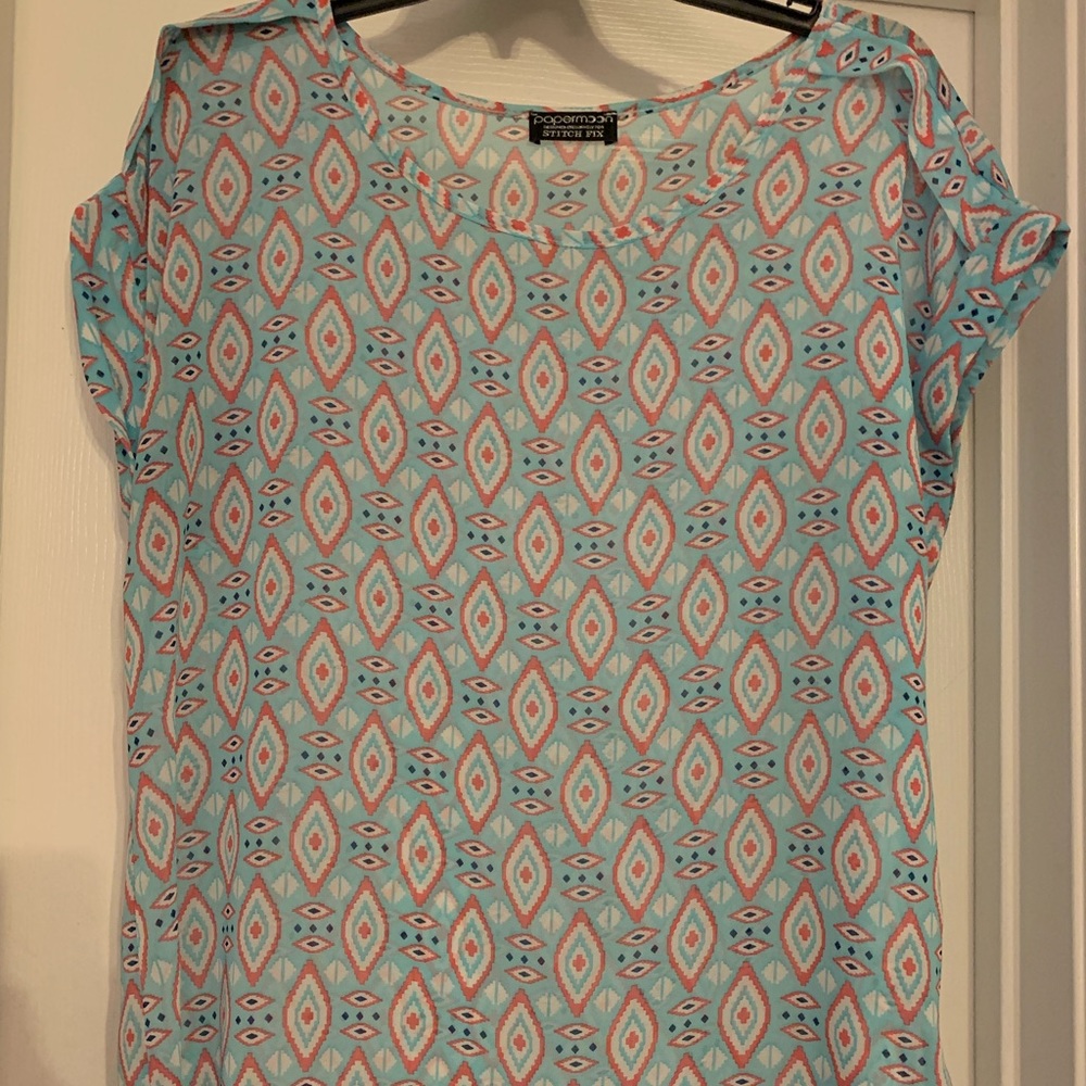 Papermoon Holden Scoop Neck Blouse
